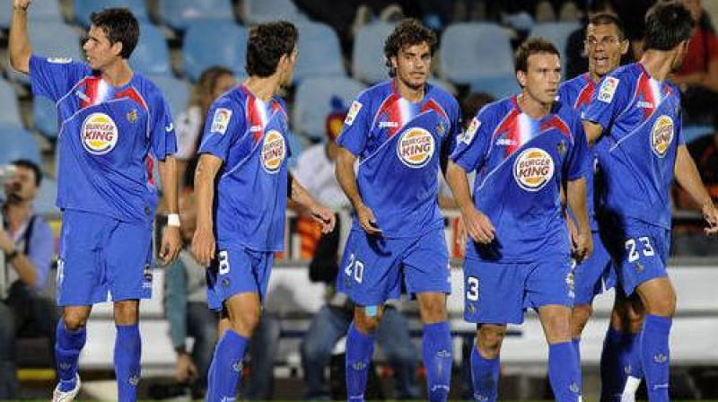 "Getafe" futbolisti savā laukumā sagādāja "Valencia" pirmo zaudējumu
Foto: AFP