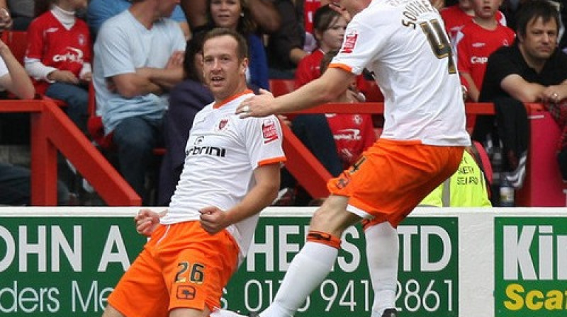 "Blackpool" 14 spēlēs līdz šim zaudējusi tikai trīsreiz
Foto: AP/Scanpix