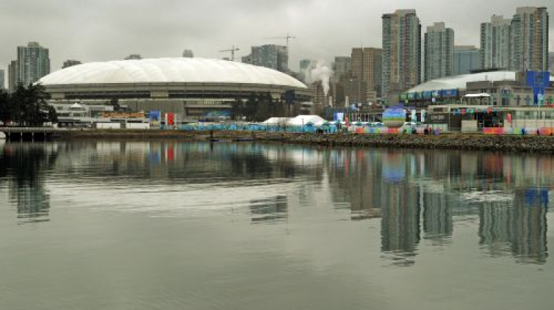 "BC Placa Stadium", kur notiks Vankūveras spēļu svinīgās atklāšanas un noslēguma ceremonijas.
Foto: AFP/Scanpix