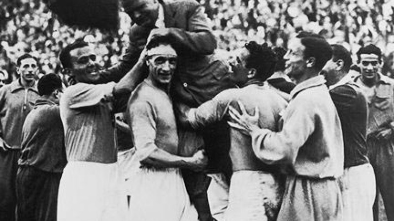 Vitorio Poco vadītā Itālijas izlase 1934. gadā pirmo reizi kļuva par pasaules čempioni
FOTO: soccernet-assets.espn.go.com