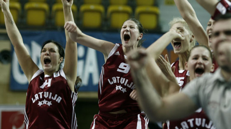 2009. gads. Latvijas izlase izcīna trešo vietu
FOTO: www.fibaeurope.com