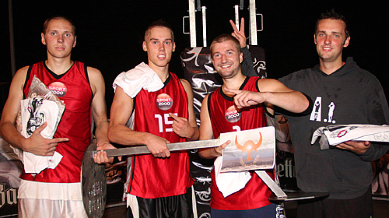 5. augusta "Ghetto Basket" čempions "Sport 2000"
Foto: Renārs Buivids