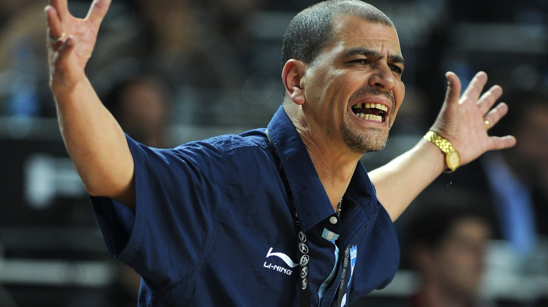 Argentīnas izlases galvenais treneris Serhio Ernandezs
Foto:AFP/Scanpix