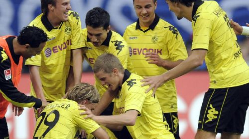 "Borussia" fubolisti līksmo
Foto: AP/Scanpix