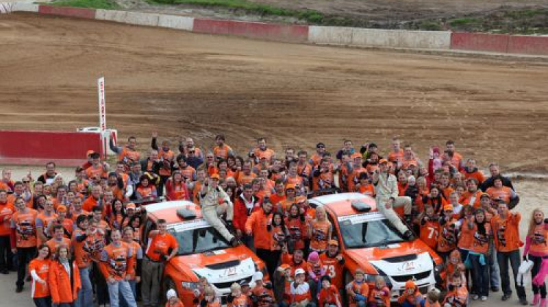 "Oranžā armija" Bauskā!
Foto: Jānis Barbars, Rallyemotions
