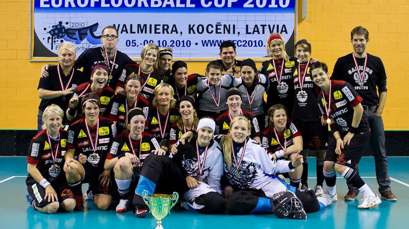 "Red Ants Rychenberg" 
Foto: Mārtiņš Šults, www.floorball.lv