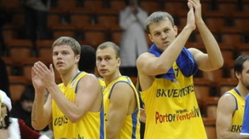 BK "Ventspils" basketbolisti
Foto: Romāns Kokšarovs, Sporta Avīze, f64