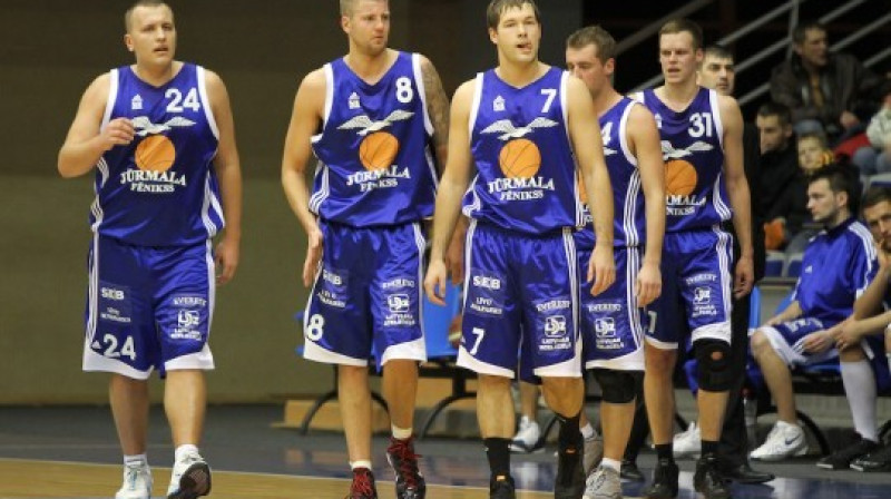 "Jūrmala/ Fēnikss" basketbolisti
Foto: Mārtiņš Sīlis.