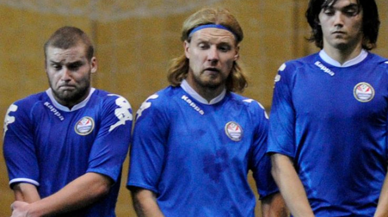 "Skonto" futbolisti
Foto: Romāns Kokšarovs, Sporta Avīze, f64