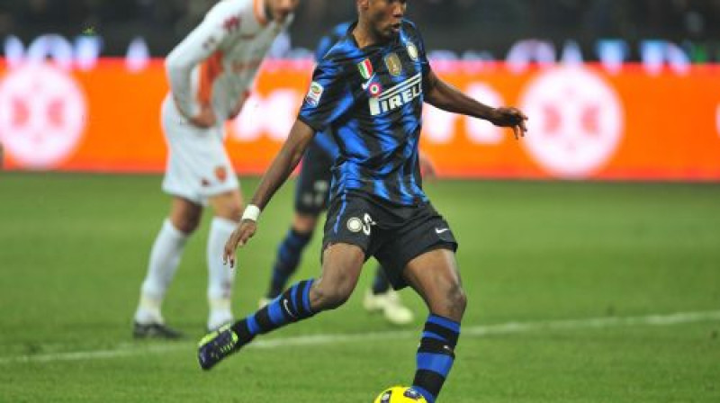 Samuels Eto'o ''Inter'' labā guva divus vārtus
Foto: AFP/Scanpix