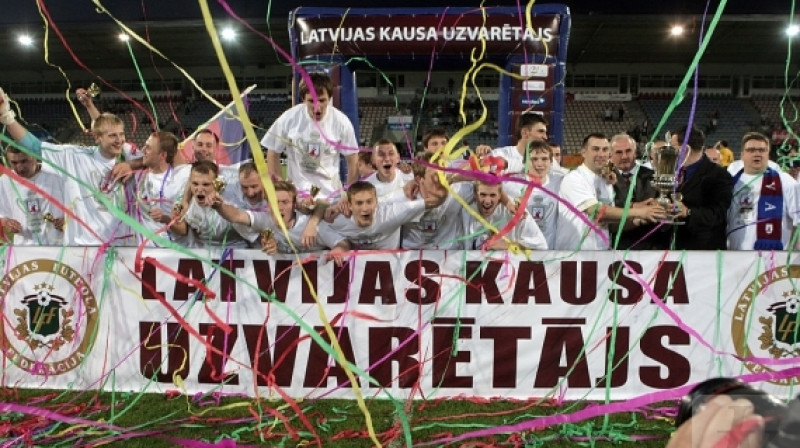 Pērn "Jelgava" triumfēja Latvijas kausa izcīņā
Foto: Ivars Veiliņš, jelgavasvestnesis.lv