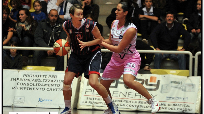 Liene Jansone sestdien Itālijas "play-off" cīņas sāka ar uzvaru
Foto: Enrico Levrini, publicēts ar autora atļauju