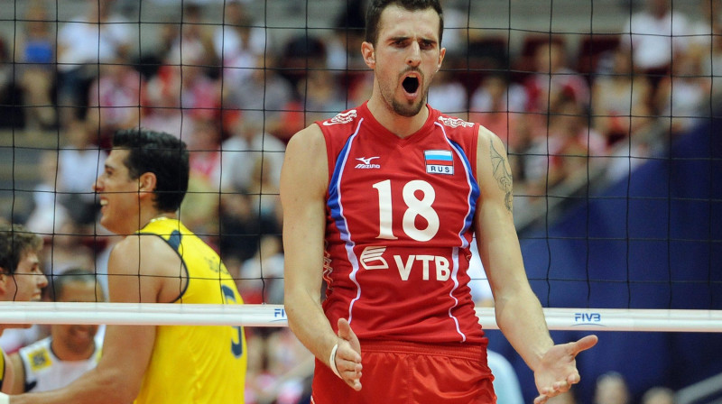 Aleksandrs Volkovs finālā guva 11 punktus
Foto: fivb.org