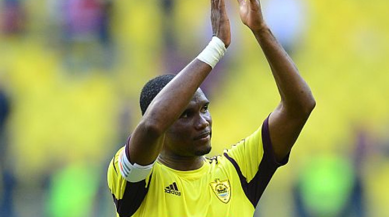 Samuels Eto'o uzstāda "Anzhi" rekordu
Foto: ITAR-TASS