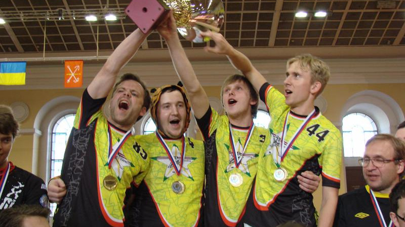 2012. gada pasaules čempioni – BJC "Laimīte" 
Foto: Latvijas galda hokeja federācija