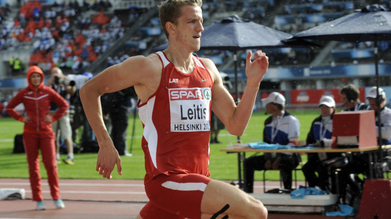 Jānis Leitis. Foto: Romāns Kokšarovs, "Sporta Avīze"