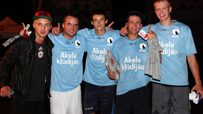 15. augusta "Ghetto Football" čempioni - "Akela kļūdijās"
Foto: Renārs Buivids