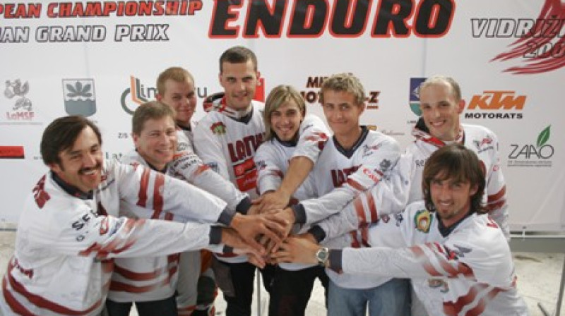 Latvijas enduro komanda
