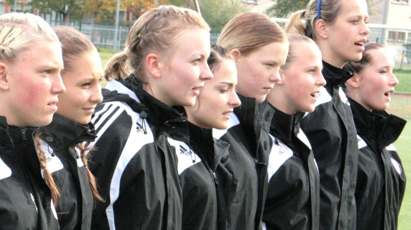 Latvijas U-17 meiteņu izlase
Foto: lff.lv