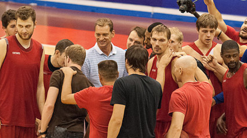 Gundars Vētra un "Spartak Primorye" 
Foto: spartakbasket.ru