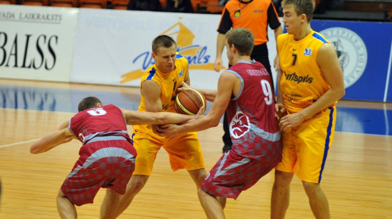 Mārtiņš Laksa ar 14 gūtiem punktiem kļuva par rezultatīvāko spēlētāju ventspilnieku rindās
foto: bkventspils.lv