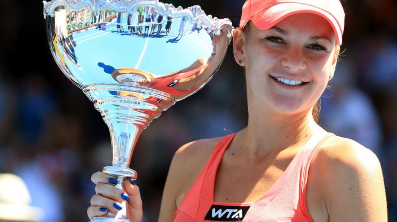 Jaunā Oklendas čempione - Agņeška Radvanska
Foto: WTA