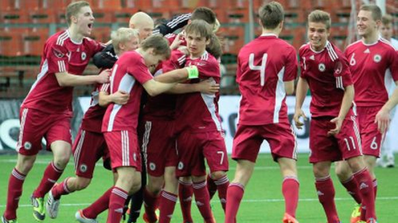 Latvijas U-19 izlase
Foto: lff.lv