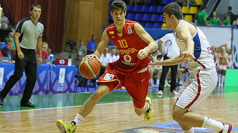 Spānijas spēka uzbrucējs Santjago Justa
Foto: www.fibaeurope.com