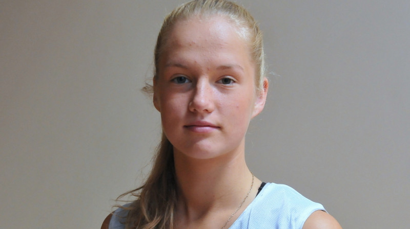 Kate Krēsliņa: 19 punktu un 4 rezultatīvas piespēles Latvijas U18 izlases uzvarētajā spēlē ar Bosnijas un Hercegovinas vienību.
Foto: Romualds Vambuts