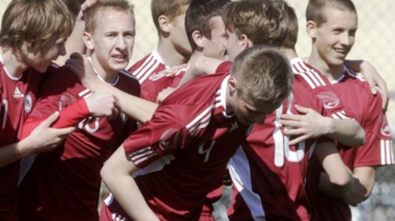 Latvijas U17 izlase
Foto: LFF
