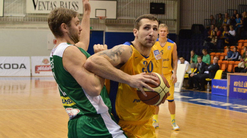 Ronalds Zaķis spēles rezultatīvākais spēlētājs
www.bkventspils.lv