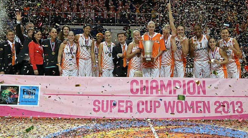 UGMK basketbolistes FIBA Superkausu izcīnīja pirmo reizi
Foto: www.fibaeurope.com