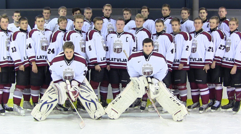 Latvijas U17 hokeja izlase
Foto: Sergejs Buivids