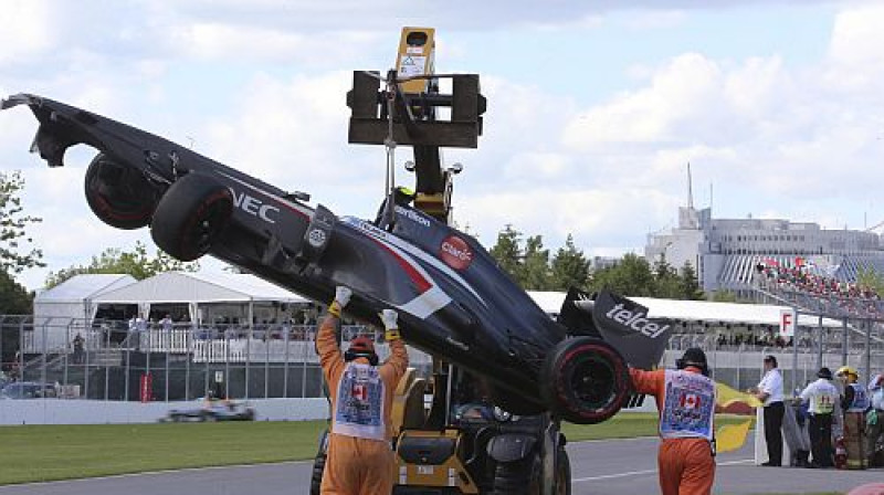 Tiek evakuēta Gutjeresa formula
Foto: SCANPIX SWEDEN