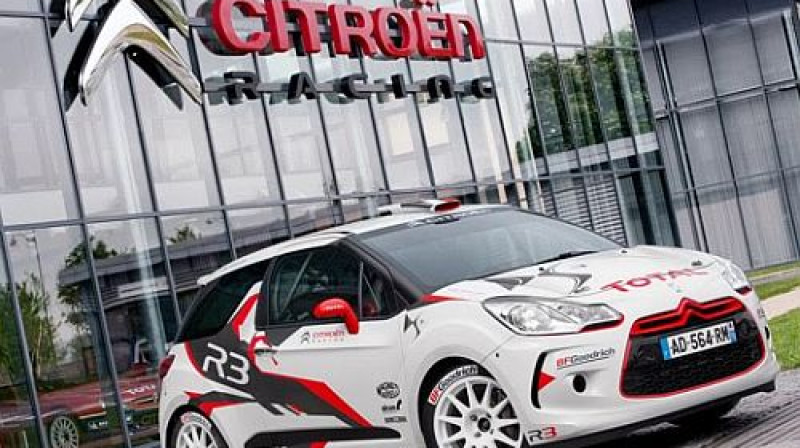 "Citroen DS3 R3T" rallija auto