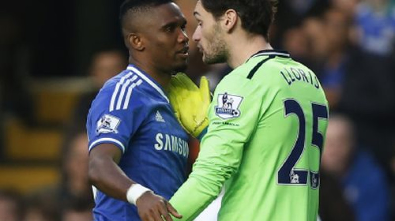 Semjuels Eto'o un Igo Loriss
Foto: AP/Scanpix