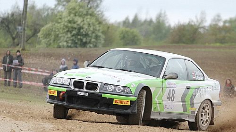 Vorobjova ekipāža rallijsprintā "Kalnamuiža 2014"
Foto: Dace Janova (4rati.lv)