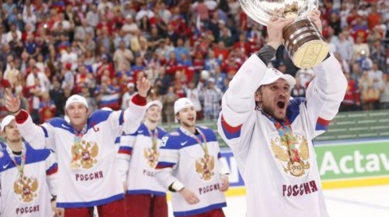 Krievija kļuvusi par pasaules čempioni
Foto: AP/Scanpix