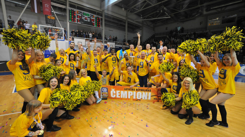 BK "Ventspils" izcīna 9. Latvijas čempiona titulu
foto:bkventspils.lv