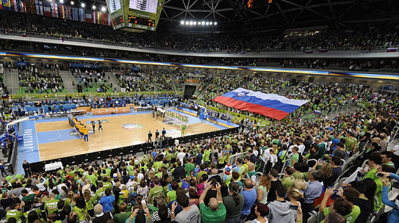 EuroBasket 2013 finālturnīrs notika Slovēnijā
Foto: FIBA Europe