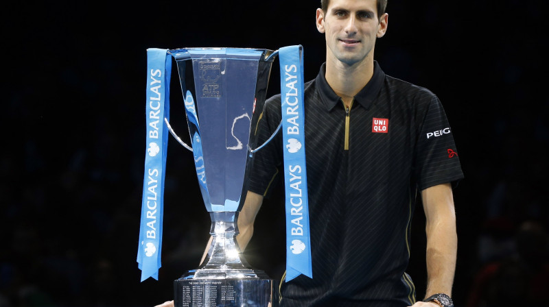 Novaks Džokovičs – četrkārtējais "ATP World Tour Finals" čempions!
Foto: Reuters/Scanpix