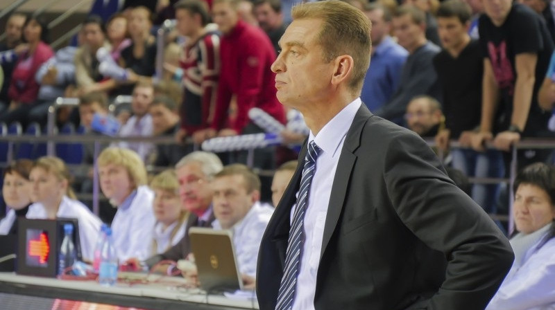 Gundars Vētra spēlē pret "Galatasaray"
Foto: www.kurskbasket.ru