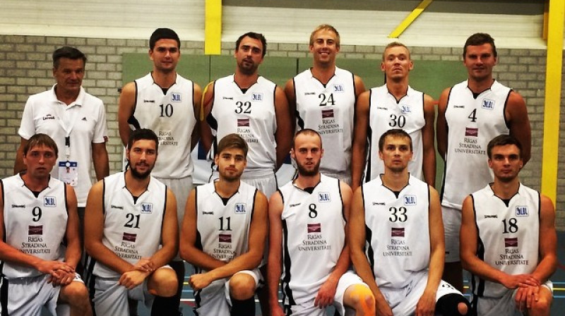 RSU komanda 2014./2015.gada sezonas sākumā.
Foto: RSU.lv