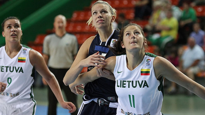 Ģiedre Paugaite savainojuma dēļ šovasar nevarēs palīdzēt Lietuvai
Foto: www.fibaeurope.com