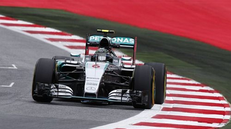 Niko Rosbergs F1 testos Austrijā
Foto: Mercedes