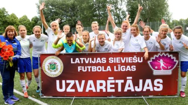 Rīgas Futbola skolas komanda
Foto: Lff.lv