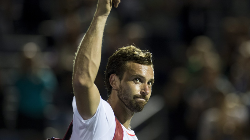 Ernests Gulbis var būt priecīgs par izlozi Ķīnā. Vismaz 1. kārtu noteikti...
Foto: AP/Scanpix