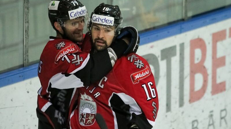 Par labāko Latvijas izlases rindās tika atzīts Kaspars Daugaviņš
Foto: Ģirts Gertsons