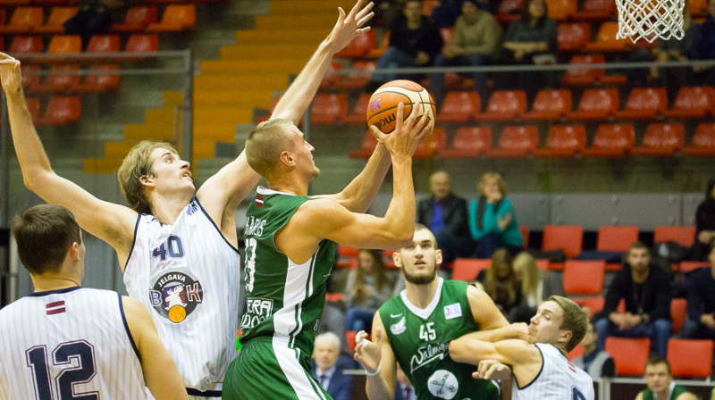 "Valmiera/ORDO": otrais zaudējums Aldaris LBL čempionātā.
Foto: Edgars Vaivads