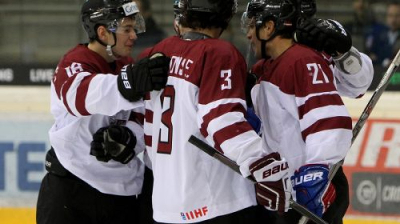 Latvijas U20 izlase
Foto: Werner, Krainbucher, IIHF